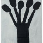 Donald Baechler | Black Flowers | 2021