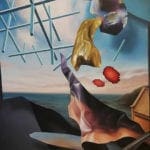 Grigori Dor | Landscape With Two Red Lights, 2019