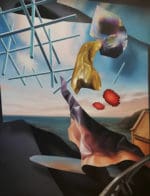 Grigori Dor | Landscape With Two Red Lights, 2019