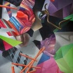 Grigori Dor | Still Life With A Flying Building, 2017