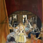 ROLAND DELEAU - LAS MENIÑAS III (n.D.Velazquez), 1999