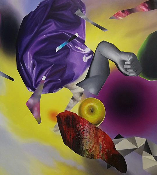 Grigori Dor | Still Life With A Violett Drapery, 2020