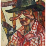 Erez Israeli | Pretzelman as Self-Portrait by Samuel Granowsky (Murdered in Auschwitz, 1942) | 2019
