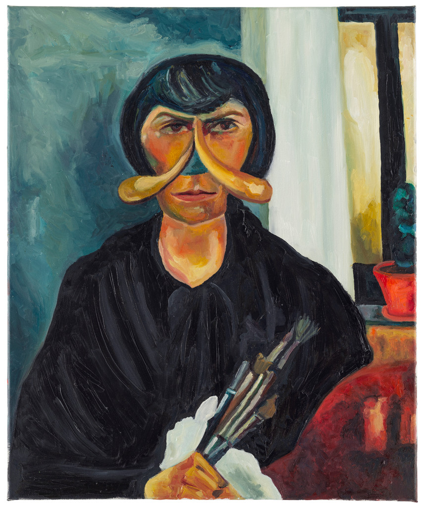 EI_M_21_005.001 Erez Israeli | Pretzelman as Self-Portrait by Else Berg - Image 1