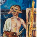 Erez Israeli | Pretzelman as Self-Portrait by Felix Nussbaum