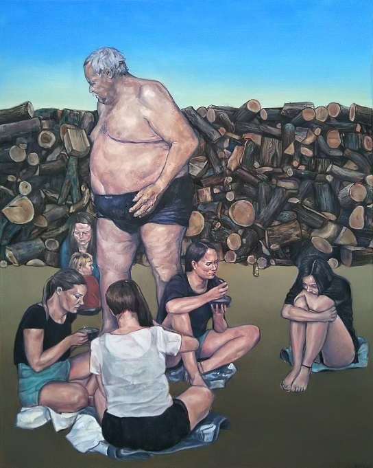 ErikSchubert_Patria_2022_ÖlaufLeinwand_80x100cm_klein Erik Schubert | Patria | 2022 - Image 1