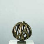 Norman Gebauer, Kleine Menschenweltkugel / sold