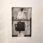 Juergen Tenz, Radierung, Galerie feinart berlin