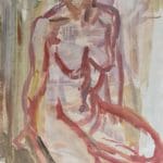 Wilfried Habrich | Pygmalion hockend | 2021