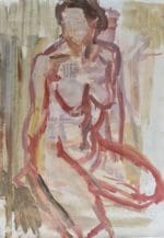 Wilfried Habrich | Pygmalion hockend | 2021