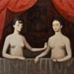 After Ecole de Fontainebleau, 160x200cm, 2002