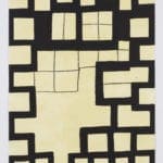 Bettina Blohm | P1000845 (Daylight Mutations) | 65 x 50 cm | Acrylfarbe, Kohle, Gouache auf Papier | 2019 | Courtesy kajetan Berlin | Photo: Marcus Schneider