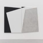 Jan Wawrzyniak | Eccentric Construction (16006) | 2016 | two parts | approx. 170 x 230 cm total | Charcoal on primed cotton fabric | Courtesy Jan Wawrzyniak & kajetan Berlin | Photo: Marcus Schneider