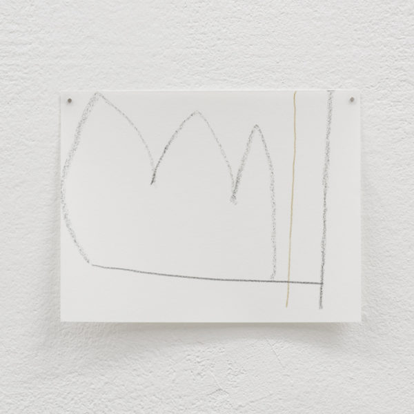 Bettina Blohm | Untitled (Berlin) | 2013 | Conte crayon, Farbstift auf Papier | Conte crayon, colored pencil on paper | 17,8 x 22,9 cm | Courtesy Bettina Blohm & kajetan Berlin | Photo: Marcus Schneider