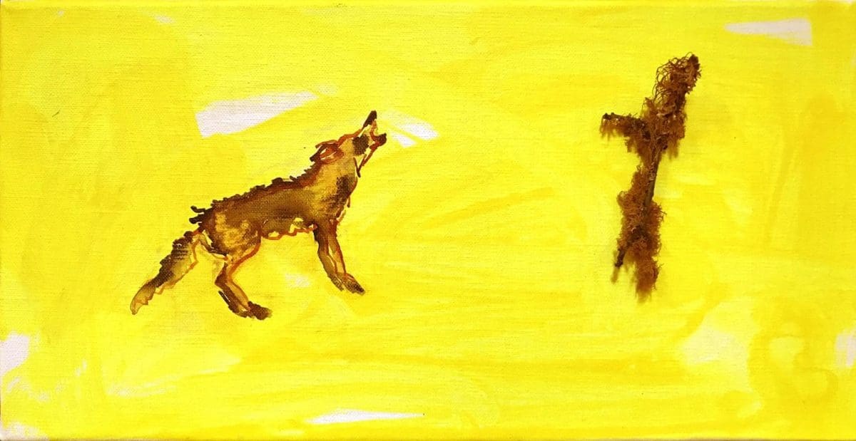 ART COMPASS-Galerie Kleiner von Wiese-FRANEK-Kojotengeschichten 1 FRANEK | Kojotengeschichten 1 | 2020 - Image 1