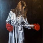 Kerstin Dzewior | Red Boxing Gloves | 2021