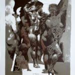 Willi Sitte, Vor der Modenschau, P.P. Rubens gewidmet