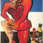 ELVIRA BACH - Rote Frau, 1998