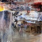 Virginia Glasmacher | Ausblick, Ultramarin-Kadmiumrot | 2022