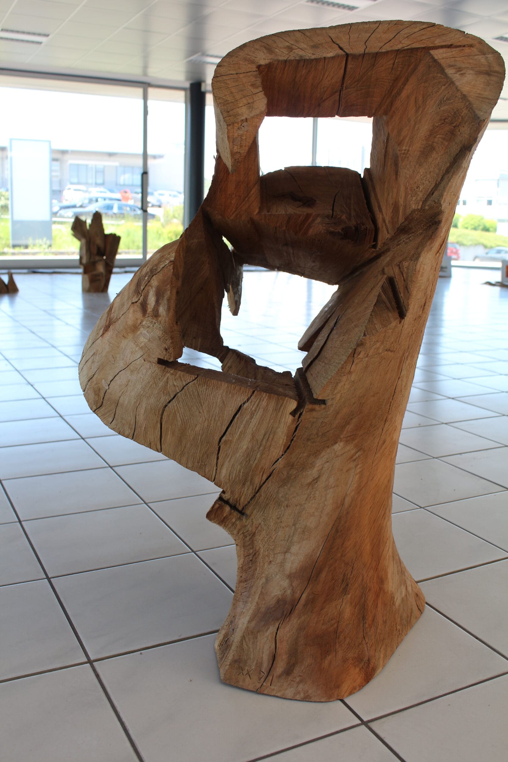 WOLF MÜNNINGHOFF Multimodal 6a, 2021, Kirschbaum, 95 x 60 x 60 cm, 4 WOLF MÜNNINGHOFF - Multimodal 6a - Image 1