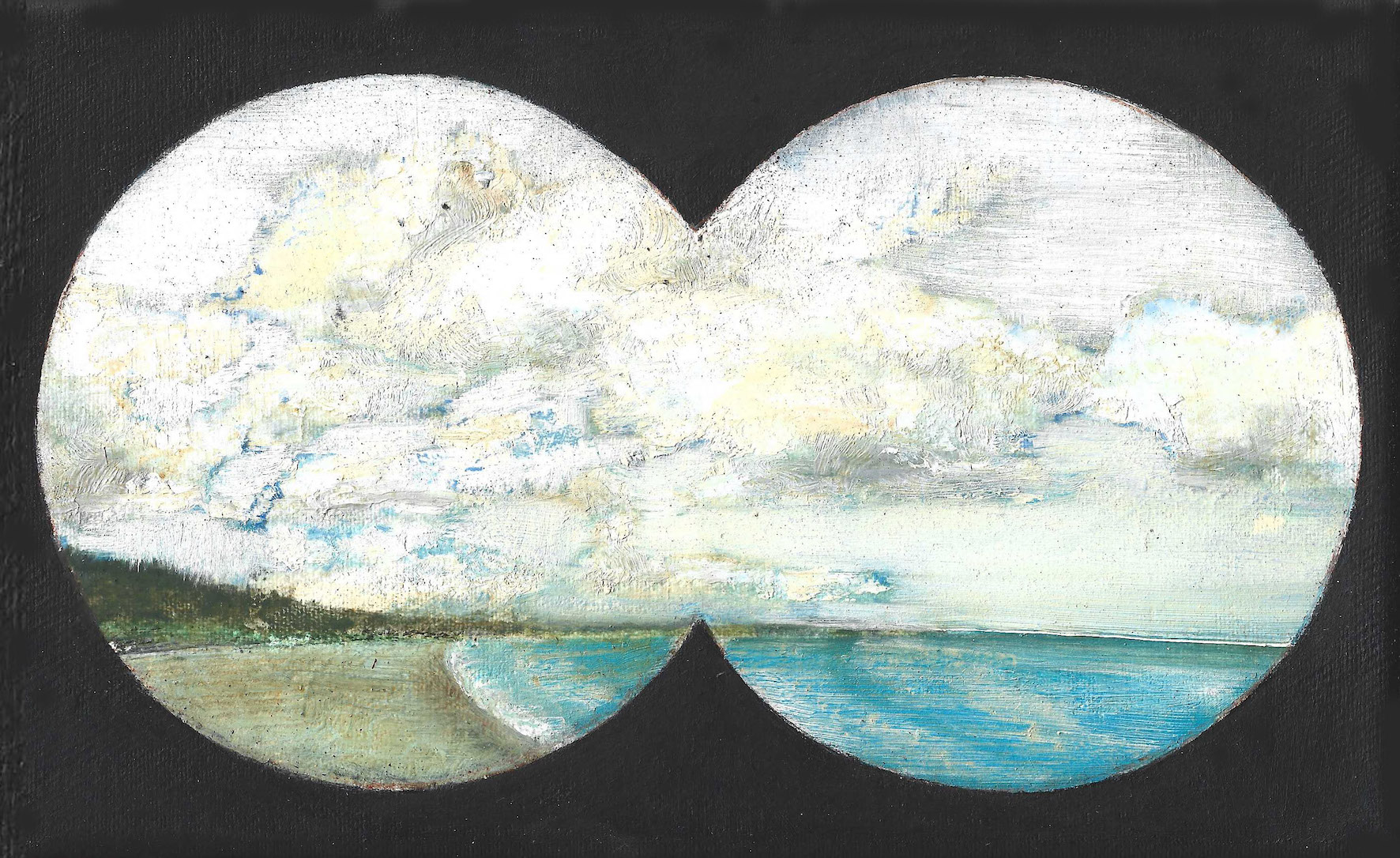 KATHRIN RANK Observer CXX_2022_Öl auf LW_15x25 cm Kopie KATHRIN RANK - Observer CXX - Image 1