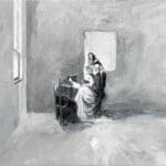 ART COMPASS - CSR ART - Leszek Skurski - Girl Interrupted in her Music 1