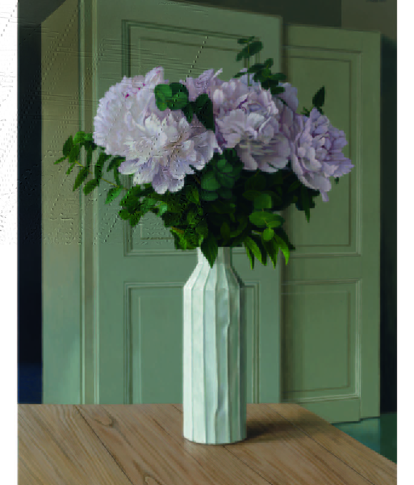 JAN_PETER TRIPP_Flower Power_ Acryl auf MDF_ 80 x 60 cm_2023 JAN PETER TRIPP - Flower Power - Image 1