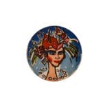 ELVIRA BACH - Ohne Titel, rundes Motiv, 2023