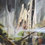 HELGE HOMMES & SAXANA - Der Königsstuhl, a.d. Werkgruppe: Baum-Berg-Weiten