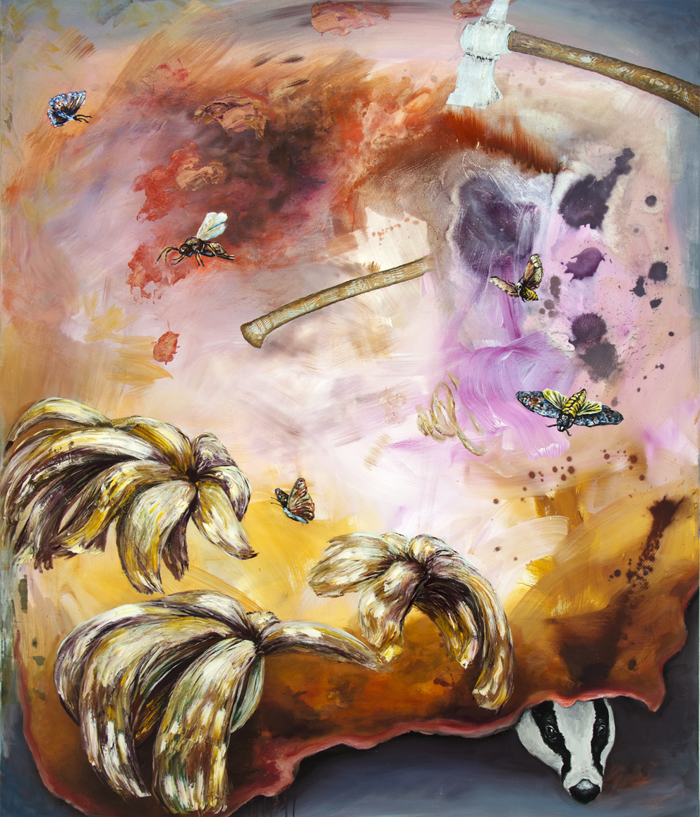 FLORIAN PELKA|Wunde|2020|Öl auf Leinwand|200x170cm Kopie FLORIAN PELKA - Wunde - Image 1