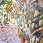 ART COMPASS - CSR.ART - Gustav Sonntag 2023 Kampf- und Feiertag 92x174 Acryl 6.9