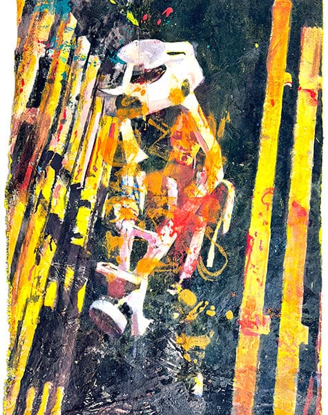 ART COMPASS - CSR.ART - Gustav Sonntag 2024 Halb so schlimm 62x92 4.0