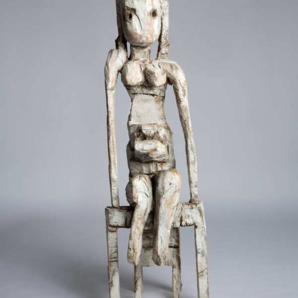 KLAUS HACK - Sitzende Figur
