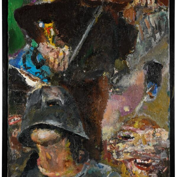 ART COMPASS - Bernhard Heisig - Schutzversuche mit Musik - copyright by artatberlin.com-min