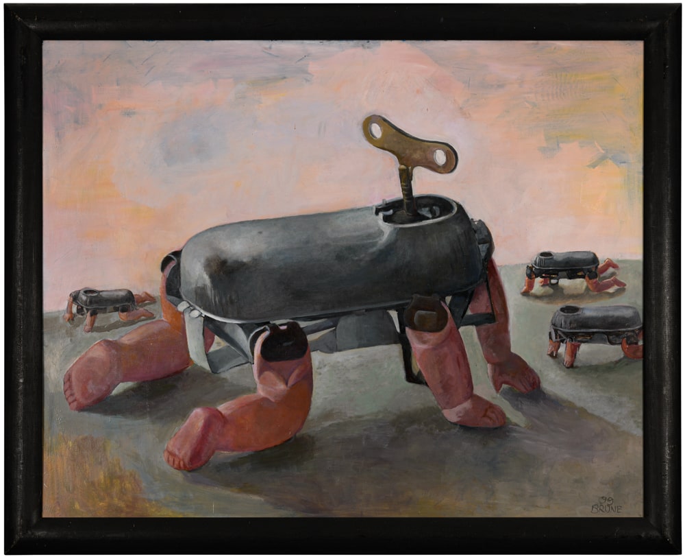 ART COMPASS - Gudrun Bruene - Der aufgezogene Kriecher - copyright by artatberlin.com-min ART COMPASS - Gudrun Bruene - Der aufgezogene Kriecher - copyright by artatberlin.com-min