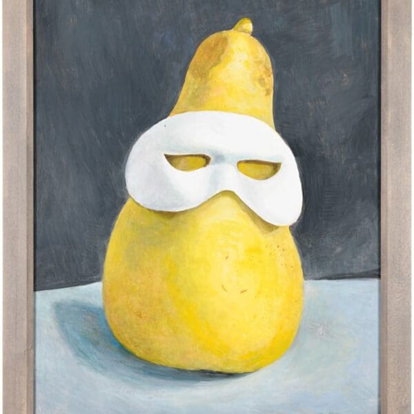 ART COMPASS - Gudrun Bruene - Die maskierte Birne - copyright by artatberlin.com-min