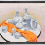 ART COMPASS - Gudrun Bruene - Stillleben mit weißem Porzellan - copyright by artatberlin.com-min