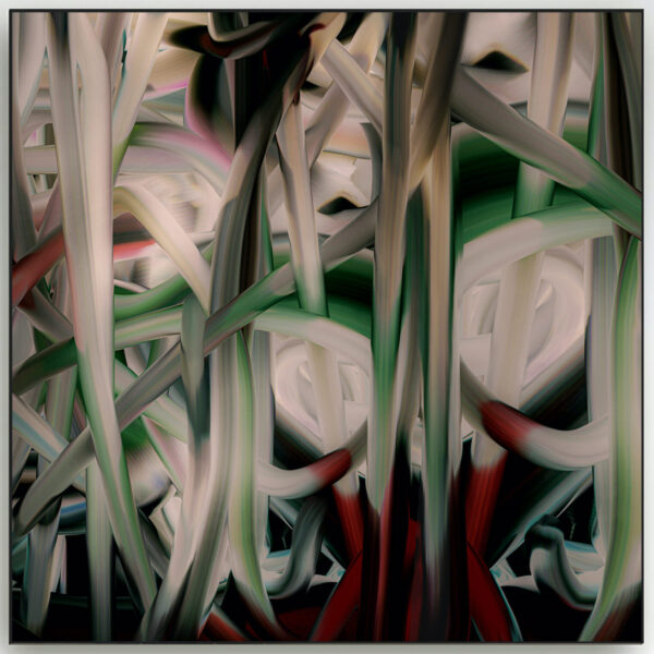 MARTINA ZIEGLER - Abstract Portraits / Heaven Inside II / With pink fish