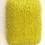 WILLI SIBER - Wandobjekt "Igel", gelb