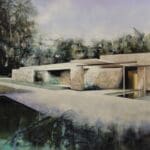 CAROLA SCHAPALS - Green, Lights, House