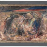 Erdgeschoss 3. Raum (gelb): Bernhard Heisig | Schützenlöcher, 2008