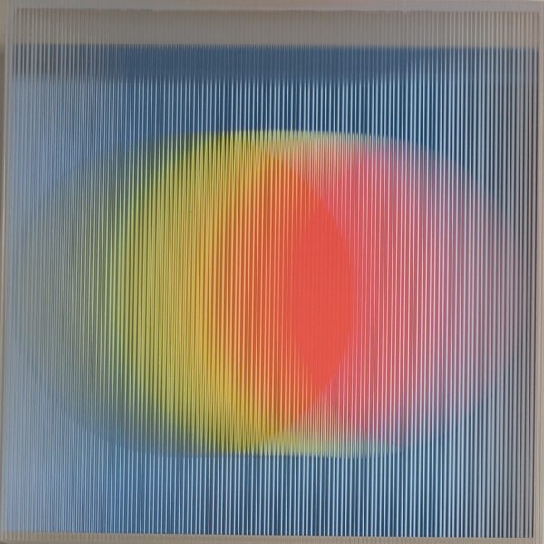 CHRISTIANE GRIMM - Luna Nr. 70 (hellblau/gelb/rot)