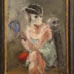 ART COMPASS - CSR.ART - Bernhard Heisig - Maskierte Dame mit Dreispitz