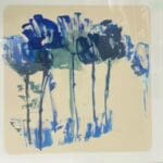Blaue Blumen 1 by Süheyla Asci