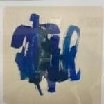 Blaue Blumen III by Süheyla Asci