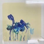 Blaue blumen II by Süheyla Asci