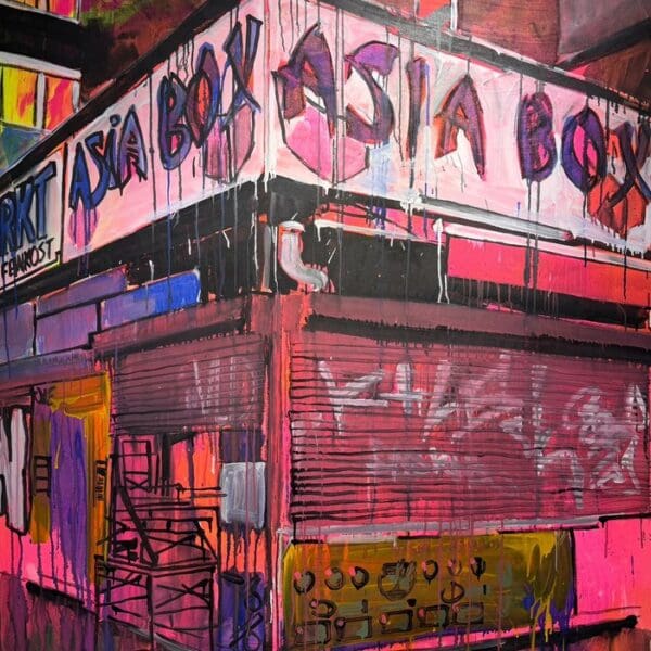 ART COMPASS - Jonas Hoedicke - Asia Box 200 x 150 cm