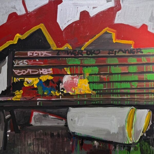 ART COMPASS - Jonas Hoedicke - Bank - 80 x 100 cm