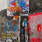 ART COMPASS - Jonas Hoedicke - Basketball - 80 x 100 cm