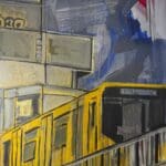 ART COMPASS - Jonas Hoedicke - S-Bahn - 100 x 80 cm